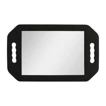 FOAM BACK MIRROR TWO HANDED BLACK ESN-001129