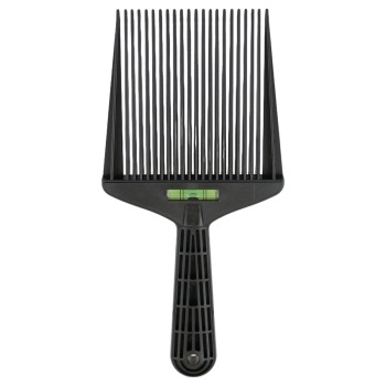 HAIR CUTTING LEVEL COMB LARGE TEETH WITH BUILT IN SPIRIT LEVEL ESN003303