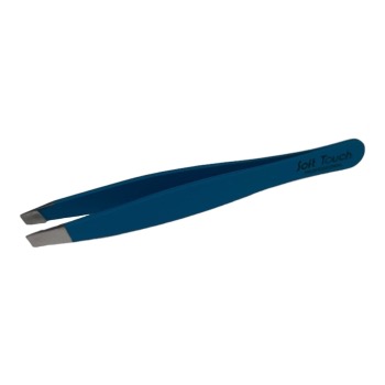 KIEPE SOFT TOUCH OBLIQUE TIP TWEEZER NAVY BLUE ESN-001086