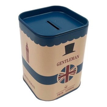 RAZOR BLADE DISPOSAL BIN CASE LONDON PATTERN BLUE ESN-001341
