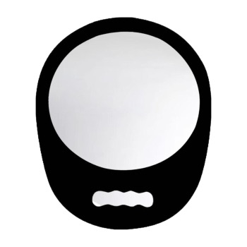 SALON MIRROR ROUND FOAM HANDHELD ESN-003022