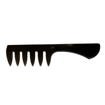 VAIN HAIR STYLING COMB BLACK LONG