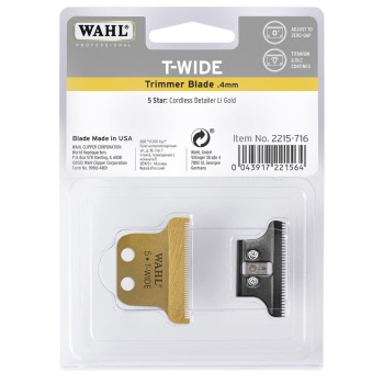 WAHL BLADE SET TRIMMER DETAILER GOLD 2215-716