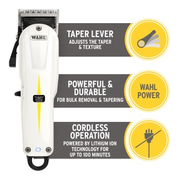 Wahl Clipper Kit Comb Cordless Supper 8591-838 - image 2