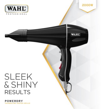 Wahl Hair Dryer Powerdry Blach With Zx720 - image 7