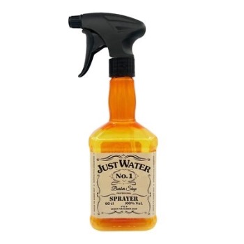 WATER SPRAY BOTTLE WHISKEY STYLE ULTRA FINE MIST SPRAYER HONEY ESN-001182