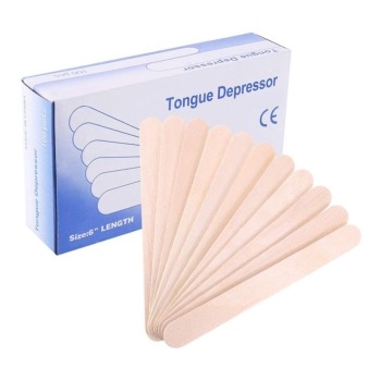 WAXING SPATULA DISPOSABLE WOODEN 100PCS ESN-001228