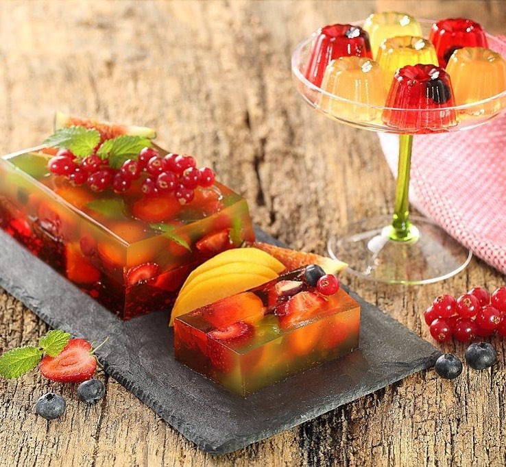 Fruit Jelly Dessert