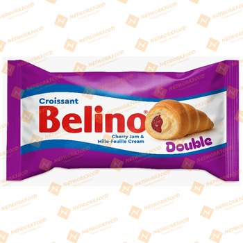Belino Double Cherry Jam Custard Cream Croissant