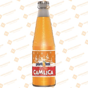 Camlica Glass Bottle Orange 6X4 (05191-14)