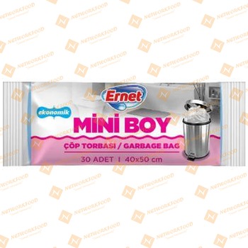 Ernet Garbage Bags 10Lt 40X50Cm 2082-E