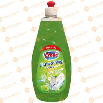 Ernet Super Dishwashing Liquid Apple (Green)£1.29 (1202623)
