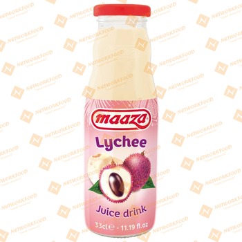 Maaza Glass Bottle Lychee (80422)