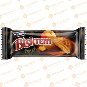 Mcvities (Shelf) Biskrem Peach (54611-10)
