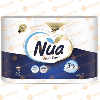 Nua Paper Kitchen Towel 3 Rolls (501475)