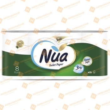 Nua Toilet Paper 8 Rolls (501392)