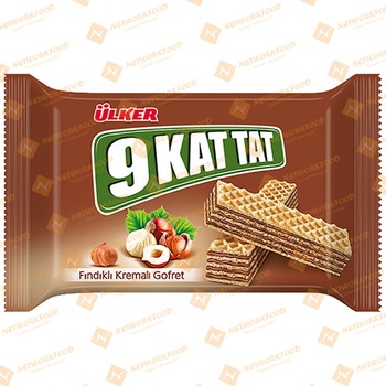 Ulker 9 Kat Tat Deluxe Wafer Hazelnut (00861-03)