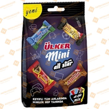Ulker (Bag) Mini Allstar Mix Wafer Snacks (01363-06)
