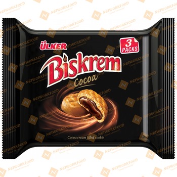 Ulker (Multipack) Biskrem Cocoa 3 Packs Prom 99P (01144-04)