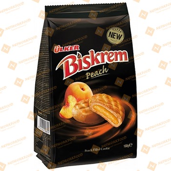 Ulker (Bag) Biskrem Peach (907334T) (54611-06)