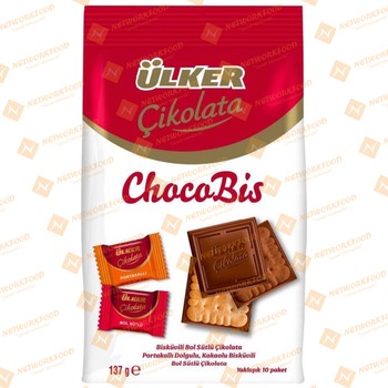 Ulker (Bag) Chocolate Mini Square Mix (01435-01)