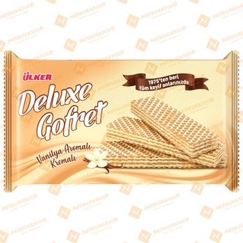 Ulker Deluxe Wafers Vanilla (00406-03)