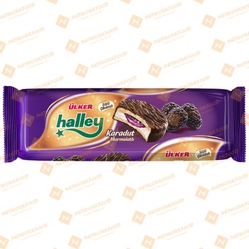 Ulker Halley Biscuit Ring Black Mulberry (01869-04)