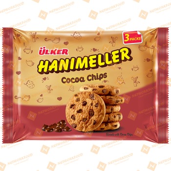 Ulker (Multipack) Hanimeller Cocoa Chips 3 Packs (01187-09)