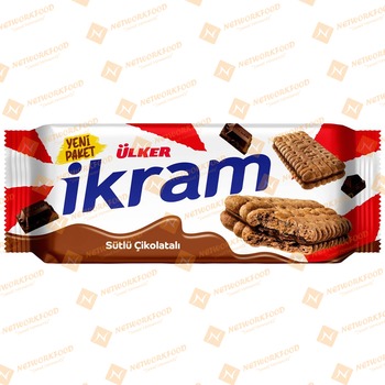 Ulker (Shelf) Ikram Biscuits Chocolate (01078-02)