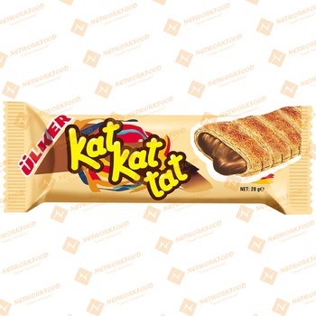 Ulker (Till) Kat Kat Tat H.nut Cream Pastry (00695-07)