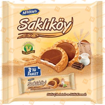 Ulker (Multipack) Saklikoy Choc& Milk 3 Packs (00824-00)