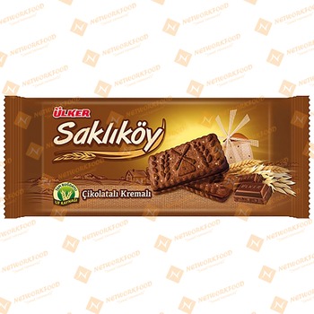 Ulker (Shelf) Saklikoy Choc. Cream Bis.(2 For 99) (00841-09)